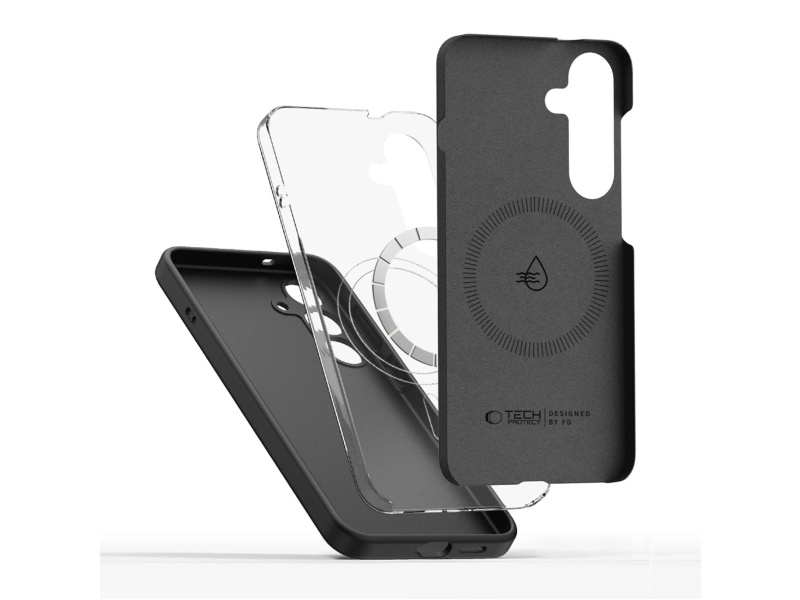 Tech-Protect Silikon Magsafe Galaxy S26+ Plus Schwarz