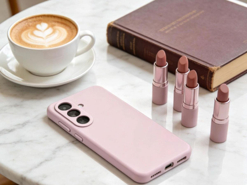 Tech-Protect Silikon Magsafe Galaxy S26+ Plus Pink Perlmutt