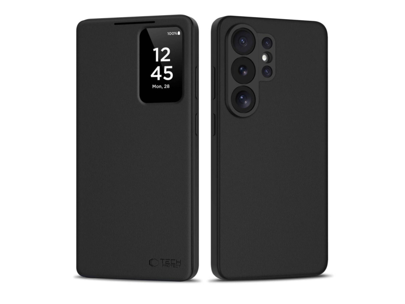 Tech-Protect Smart Wallet Galaxy S26 Ultra Matt Schwarz