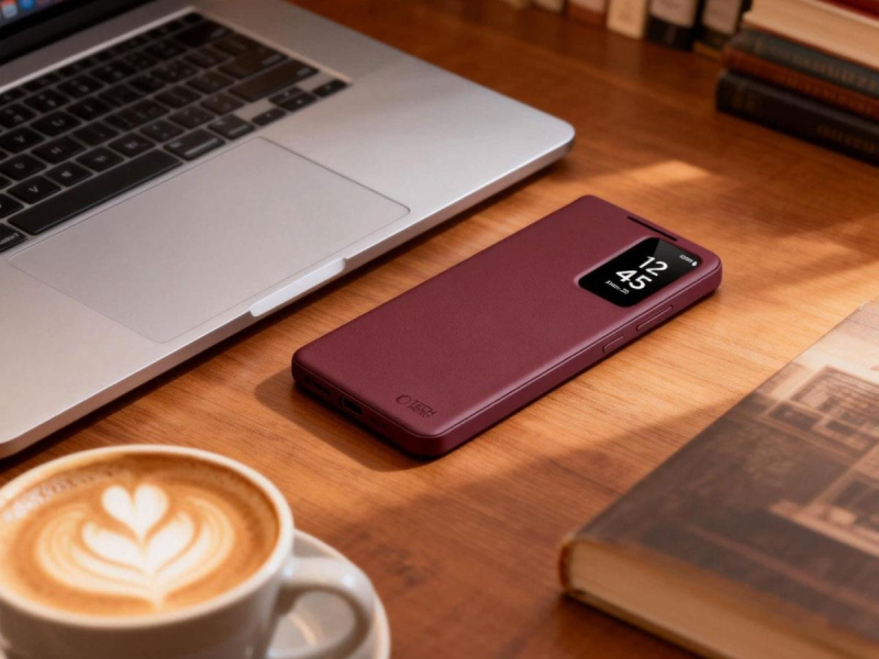 Tech-Protect Smart Wallet Galaxy S26 Ultra Mulberry