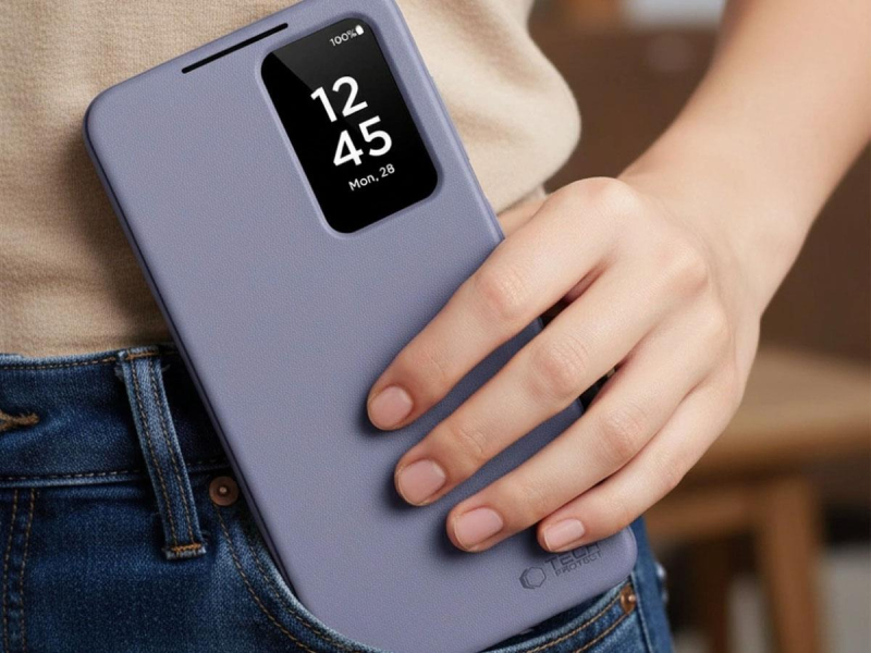 Tech-Protect Smart Wallet Galaxy S26+ Plus Lila