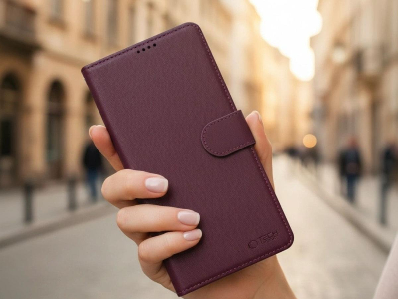 Tech-Protect Wallet Galaxy S26 Ultra Mulberry