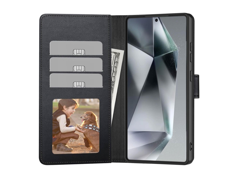 Tech-Protect Wallet Galaxy S26 Ultra Schwarz