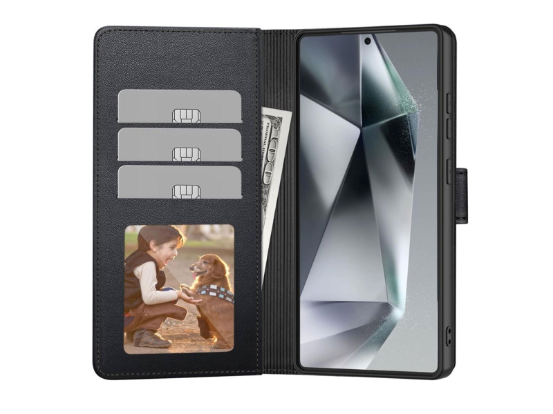 Tech-Protect Wallet Galaxy S26+ Plus Schwarz