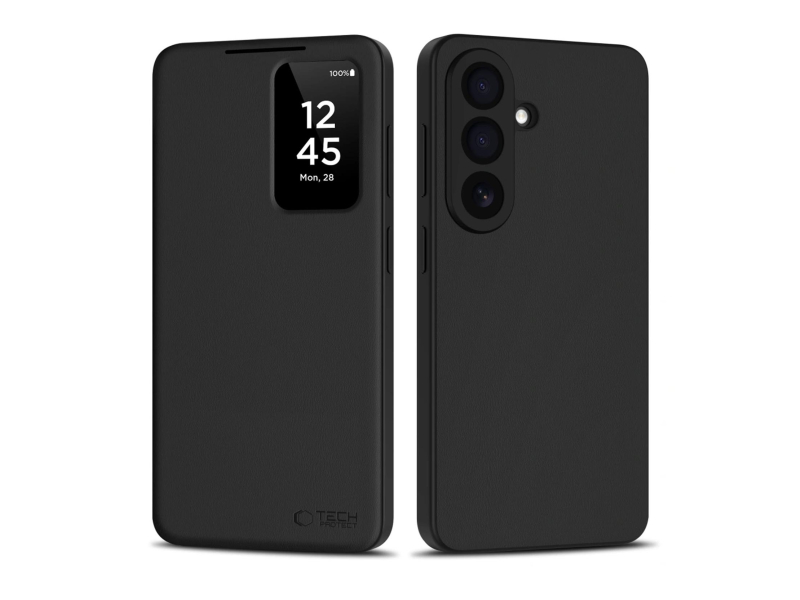 Tech-Protect Smart Wallet Galaxy S26+ Plus Matteschwarz