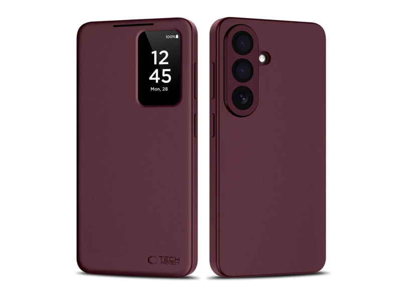 Tech-Protect Smart Wallet Galaxy S26+ Plus Mulberry