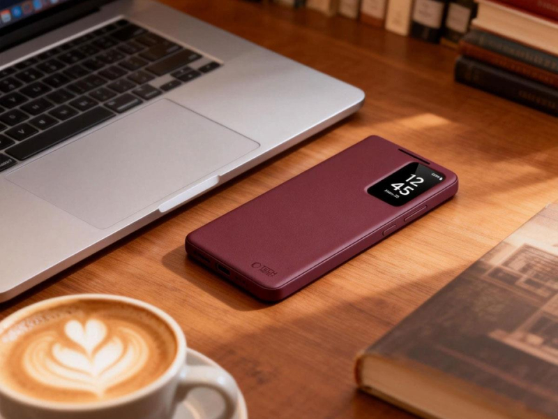 Tech-Protect Smart Wallet Galaxy S26+ Plus Mulberry