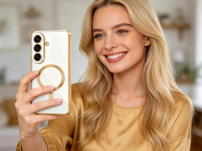 Tech-Protect Magflex Magsafe Galaxy S26+ Plus Glänzendes Gold