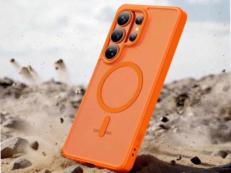 Tech-Protect Magmat Magsafe Galaxy S26 Ultra Matte Orange