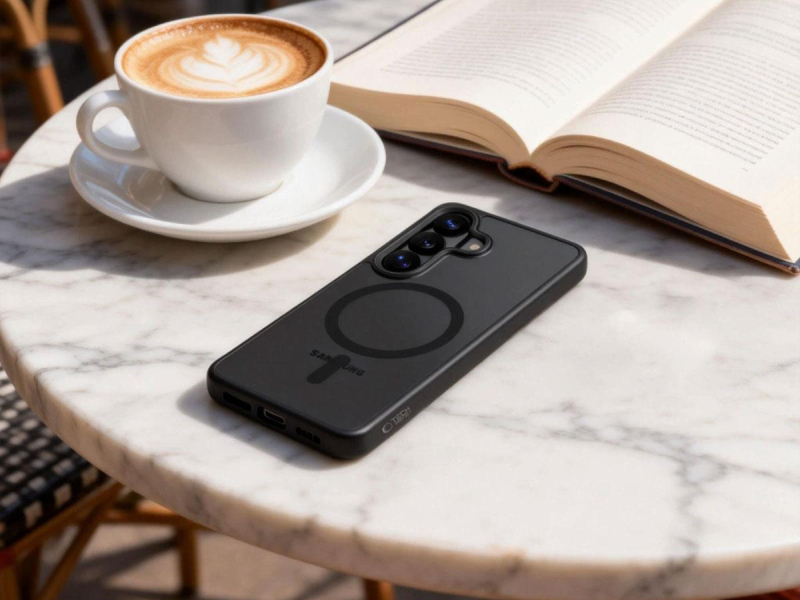 Tech-Protect Magmat Magsafe Galaxy S26+ Plus Matteschwarz