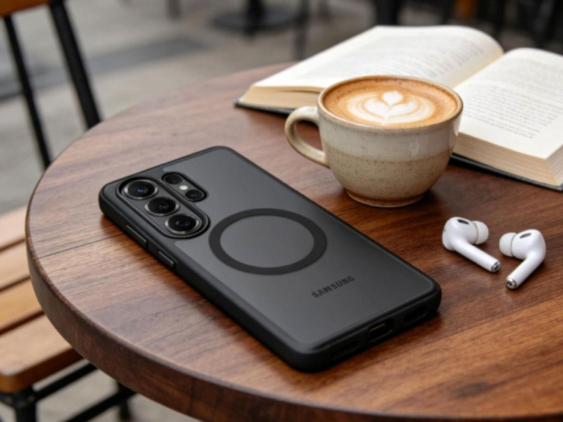 Tech-Protect Magpeak Magsafe Galaxy S26 Ultra Matte Black