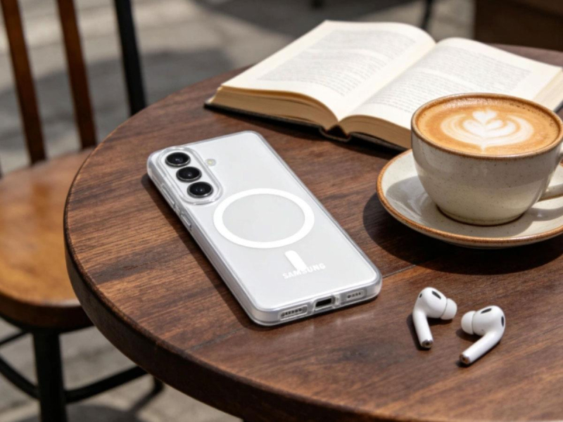 Tech-Protect Magslim Magsafe Galaxy S26 Matt/Ice