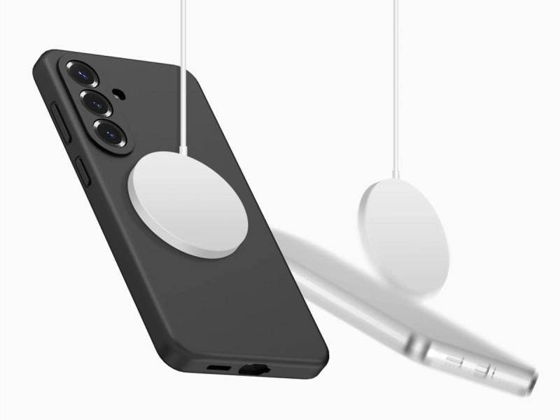 Tech-Protect Silikon Magsafe Galaxy S26 Schwarz