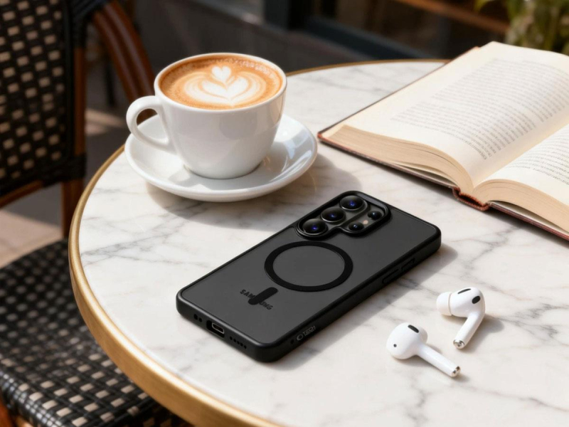 Tech-Protect Magmat Magsafe Galaxy S26 Ultra Matte Black