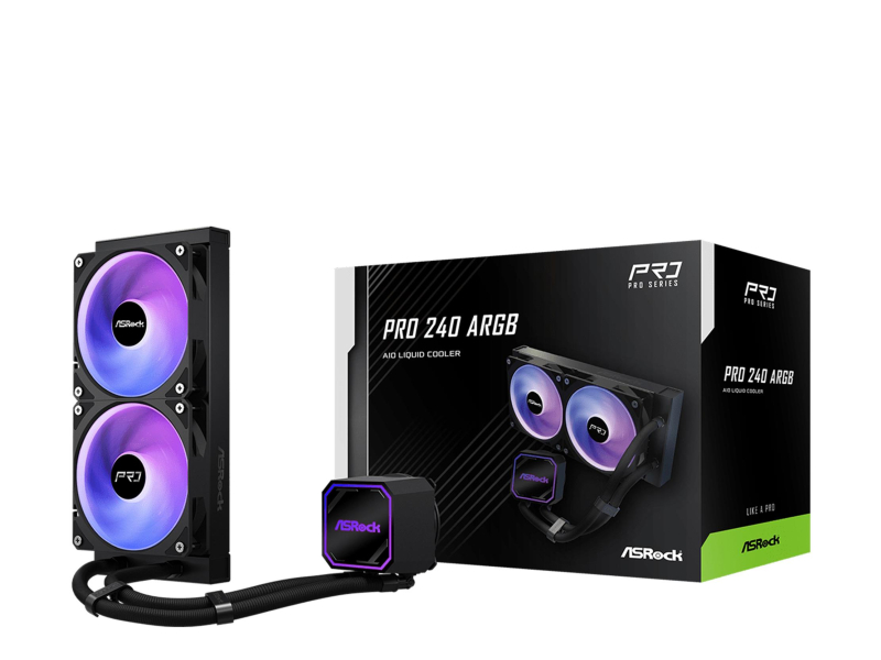 ASRock Pro 240 ARGB 2x120mm