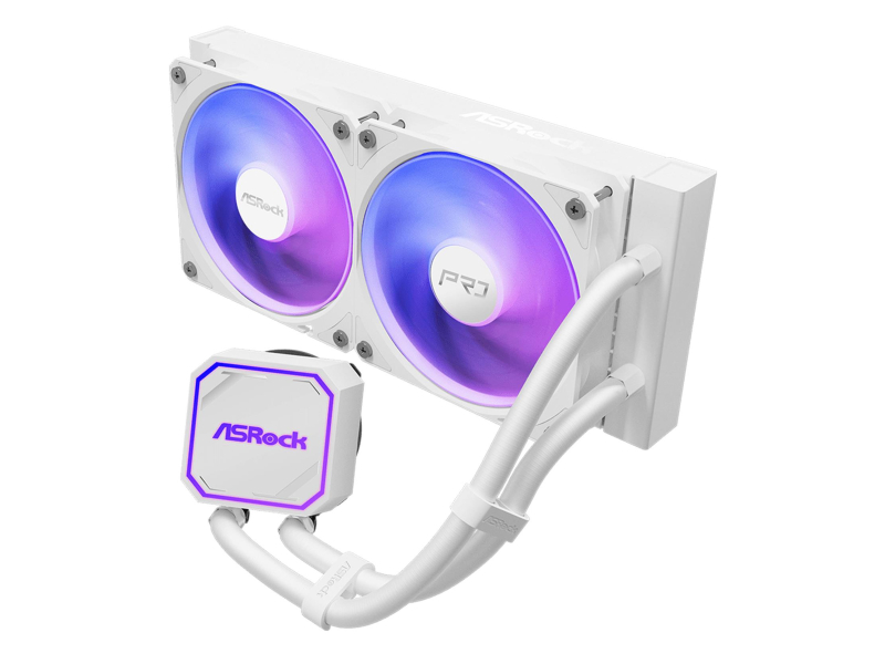 ASRock Pro White 240 ARGB 2x120mm