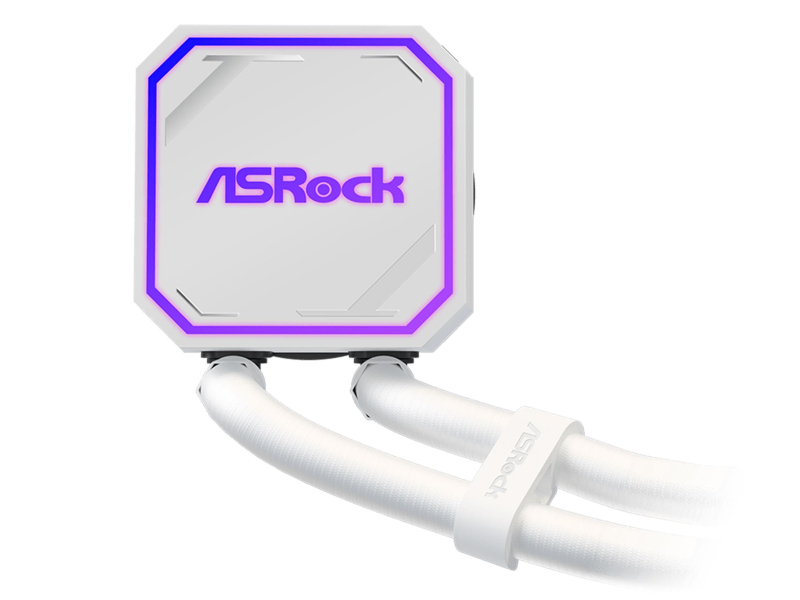 ASRock Pro White 240 ARGB 2x120mm