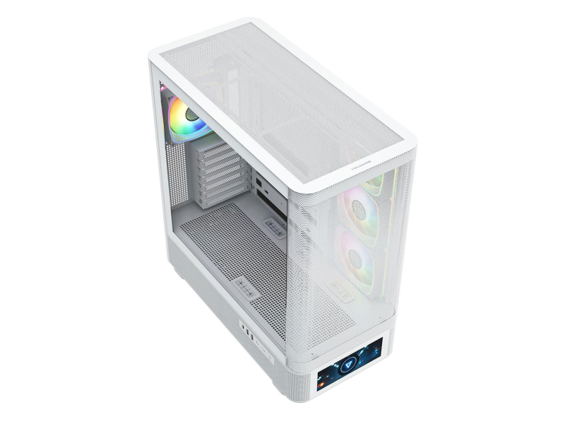 MODECOM Volcano AQ500 ARGB Midi Weiß