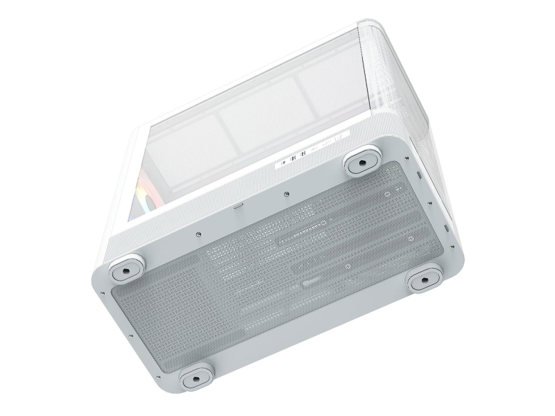 MODECOM Volcano AQ500 ARGB Midi Weiß