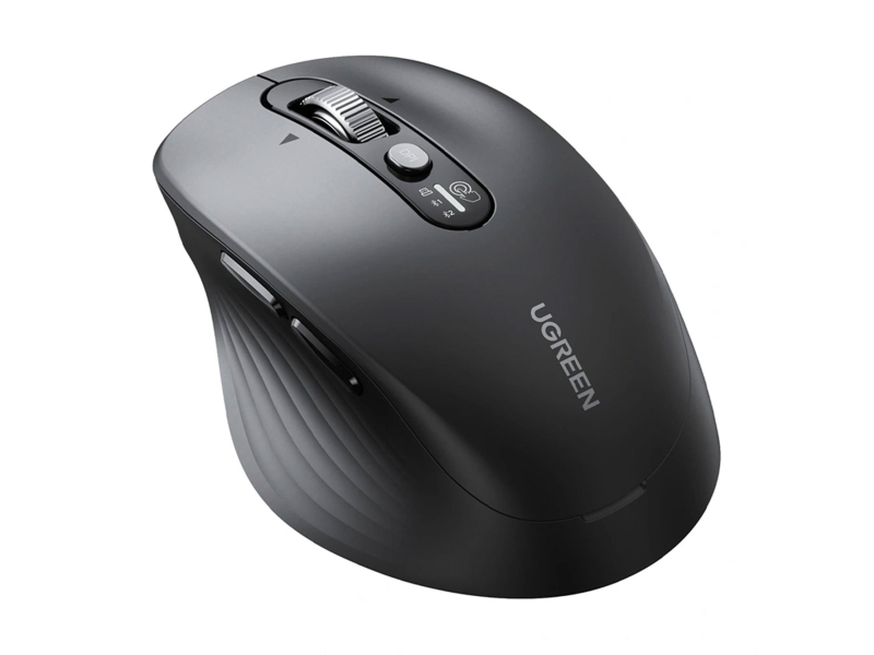 UGREEN Maus kabellos M752 Bluetooth 5.4 + 2,4 GHz 2xAA schwarz