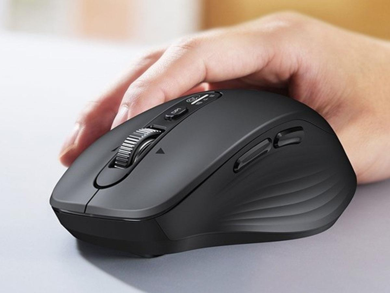 UGREEN Maus kabellos M752 Bluetooth 5.4 + 2,4 GHz 2xAA schwarz