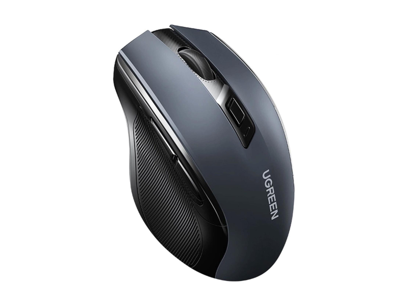 UGREEN Kabellose Maus 2,4 GHz + Bluetooth 5.0 Schwarz
