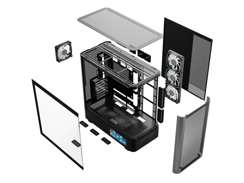 MODECOM Volcano AQ400 ARGB Midi