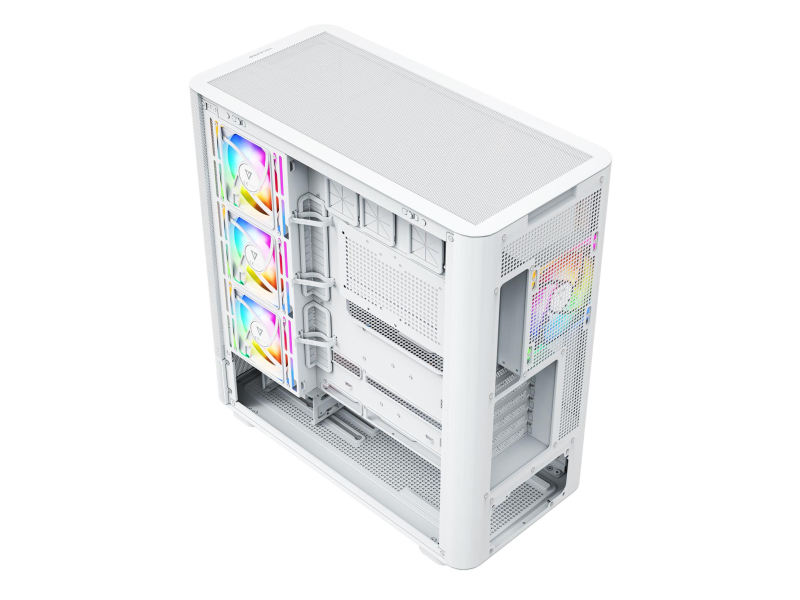 MODECOM Volcano AQ400 ARGB Midi Weiß