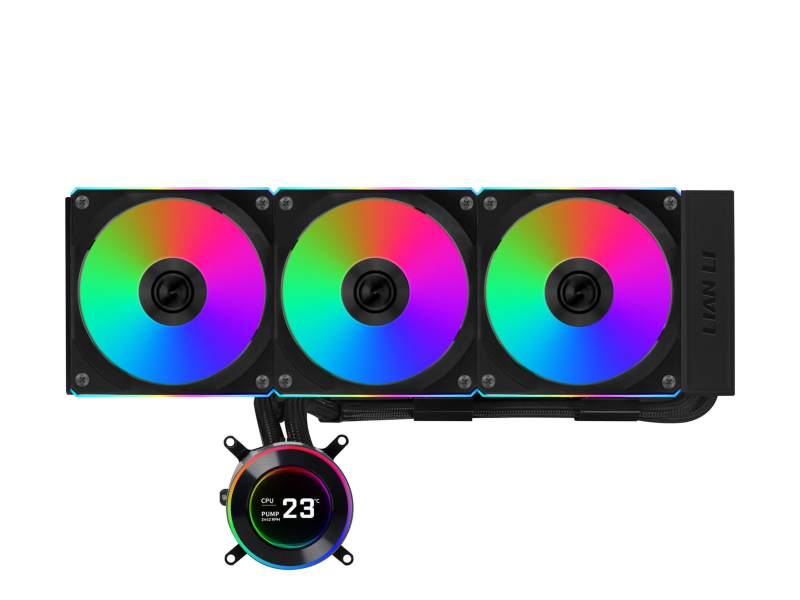 Lian Li HydroShift II LCD-C 360CL ARGB Schwarz 3x120mm