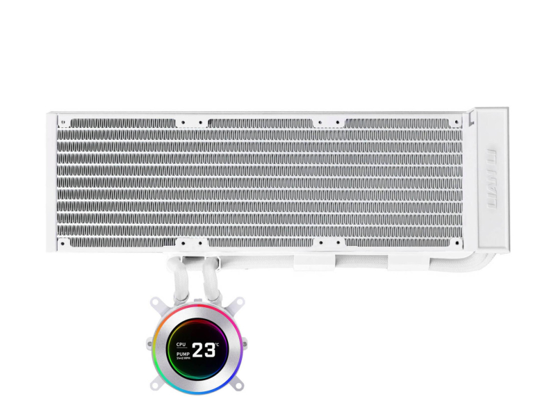 Lian Li HydroShift II LCD-C 360N Fanless ARGB Weiß