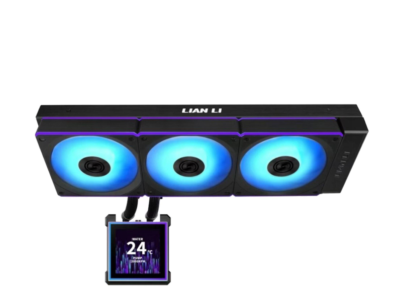 Lian Li HydroShift II LCD-S 360CL RGB LCD Schwarz 3x120mm