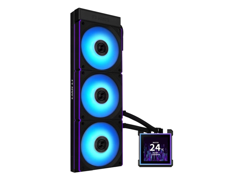 Lian Li HydroShift II LCD-S 360CL RGB LCD Schwarz 3x120mm