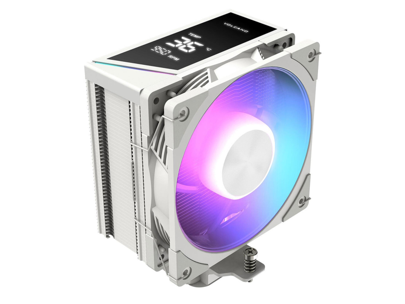 MODECOM Volcano 0C T202 LCD ARGB 120 Weiß 120mm