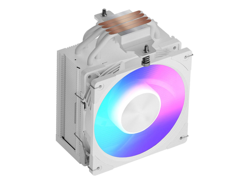 MODECOM Volcano 0C T202 LCD ARGB 120 Weiß 120mm