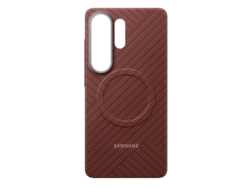 Samsung Etui Carbon Magnet für Galaxy S26 Ultra Rot