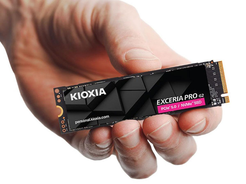 KIOXIA 2TB M.2 PCIe Gen5 NVMe Exceria PRO G2