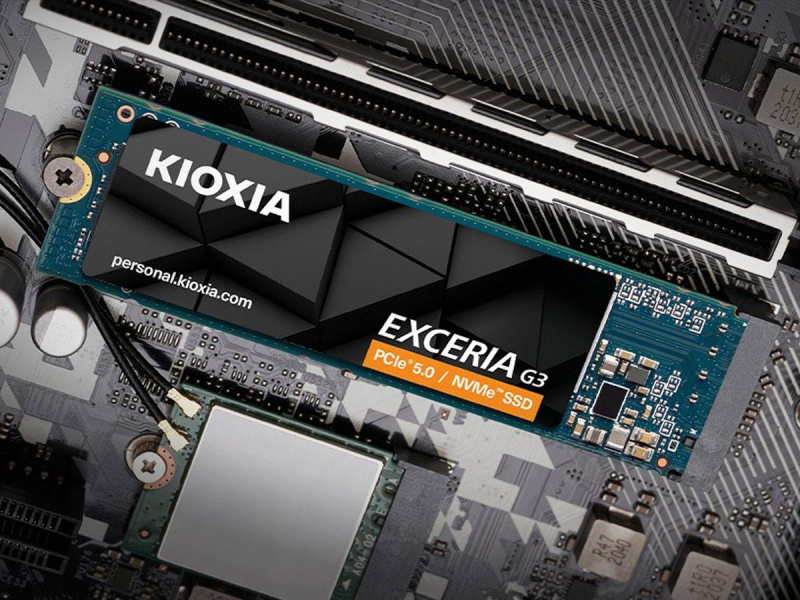 KIOXIA 1TB M.2 PCIe Gen5 NVMe Exceria G3