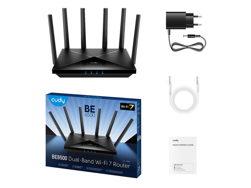 Cudy WR6500 (6500Mb/s a/b/g/n/ac/ax/be)