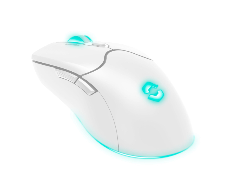 SpeedLink VELOX Wiederaufladbare RGB Gaming-Maus Kabellos weiß