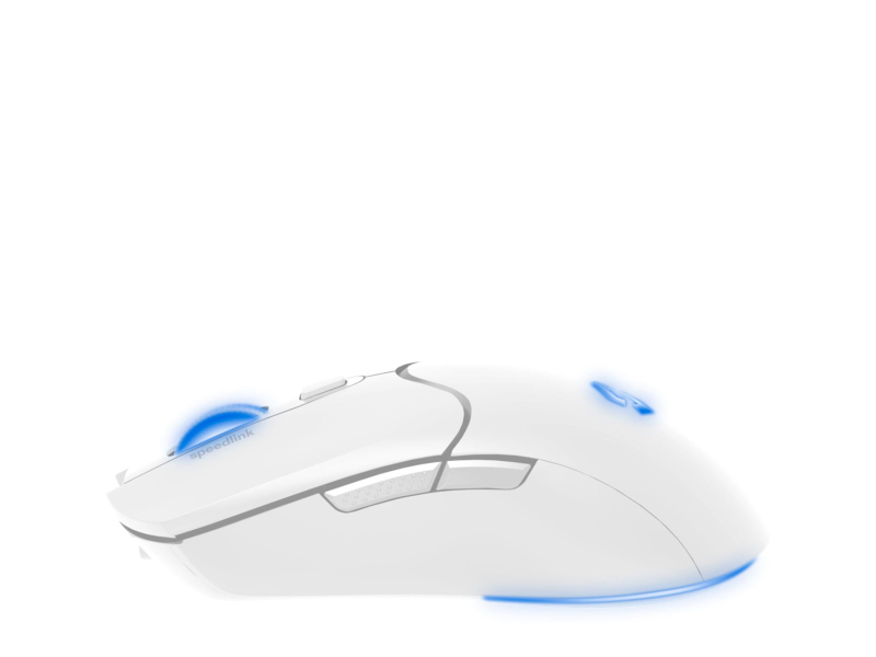 SpeedLink VELOX Wiederaufladbare RGB Gaming-Maus Kabellos weiß