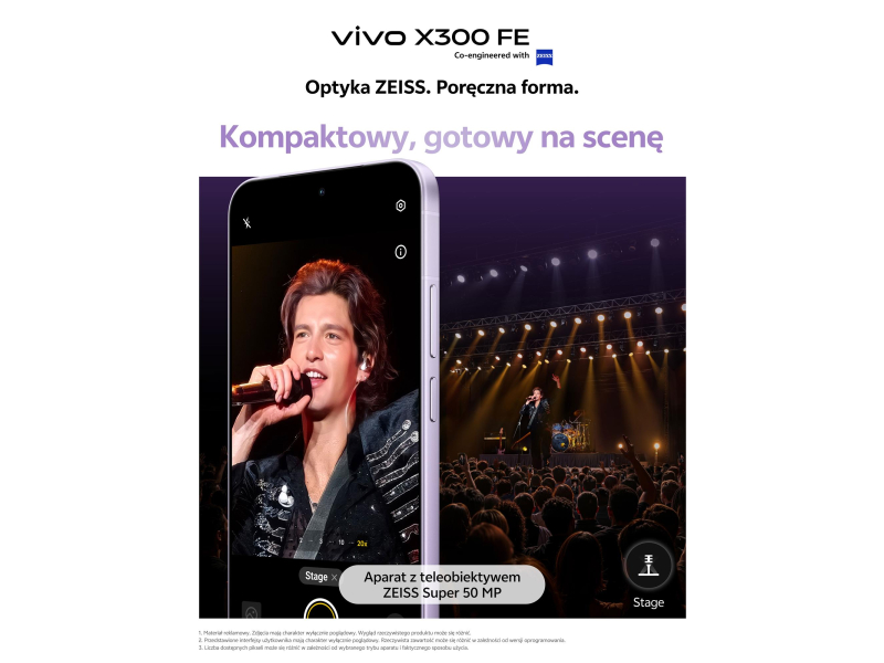 vivo X300 FE 5G 12/512GB 120Hz Lila BOX Fotografie-Set