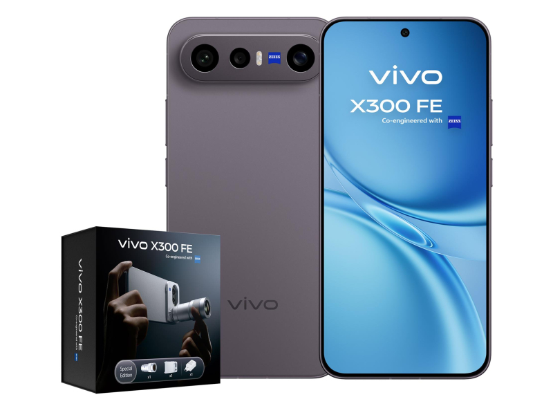 vivo X300 FE 5G 12/512GB 120Hz Schwarz BOX Fotografie-Set
