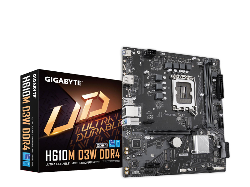 Gigabyte H610M D3W DDR4