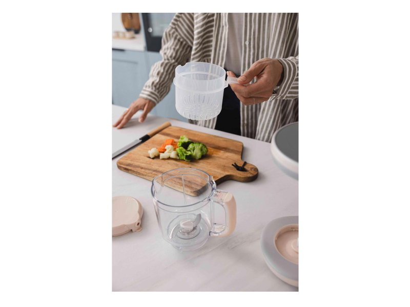 MOMINI Multiblender Dampf für Kinder 6-in-1 NutriBlend