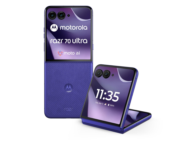 Motorola razr 70 Ultra 5G 16/512GB Orientblau 165Hz