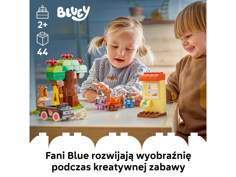 LEGO DUPLO BLUEY 10469 Pizzastücke mit Muffin und Blue