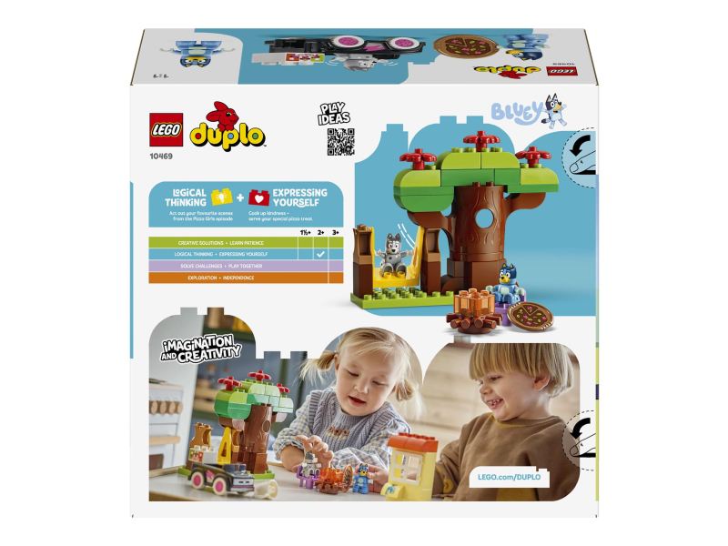 LEGO DUPLO BLUEY 10469 Pizzastücke mit Muffin und Blue