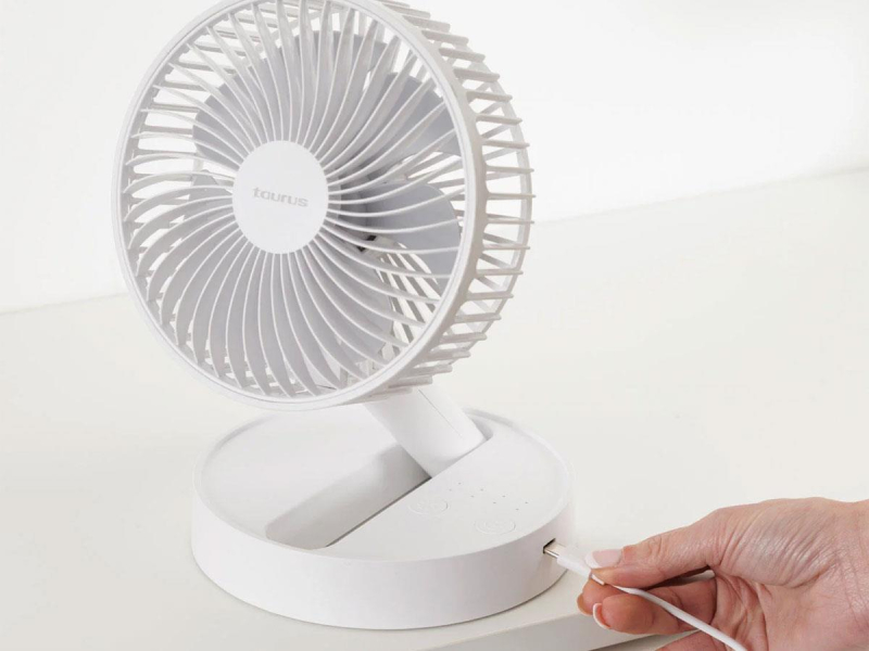 Taurus Group TRAGBAHER KABELLOSER AKKU-VENTILATOR FOLD&GO