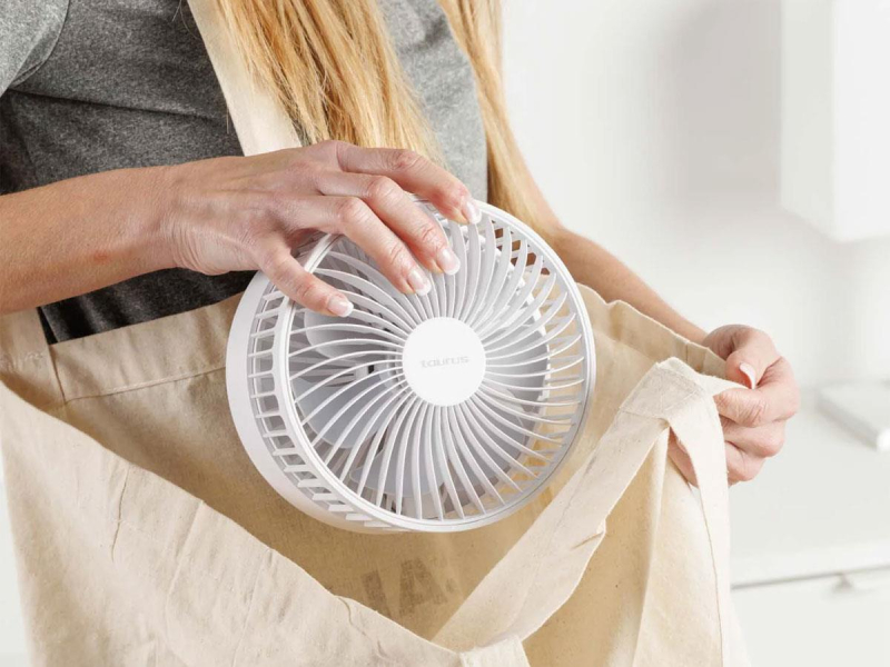 Taurus Group TRAGBAHER KABELLOSER AKKU-VENTILATOR FOLD&GO