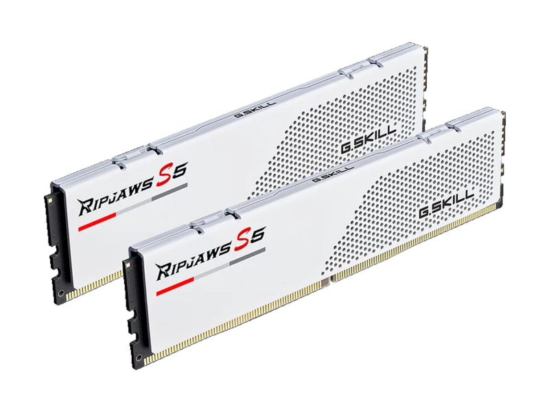 G.SKILL 32GB (2x16GB) 6000MHz CL30 Ripjaws S5 Weiß